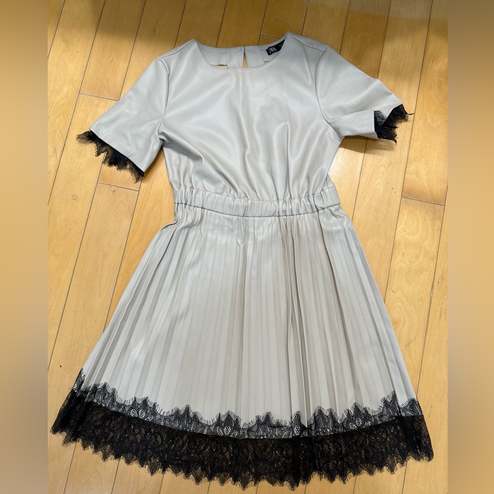 Very beautiful Zara leather dress